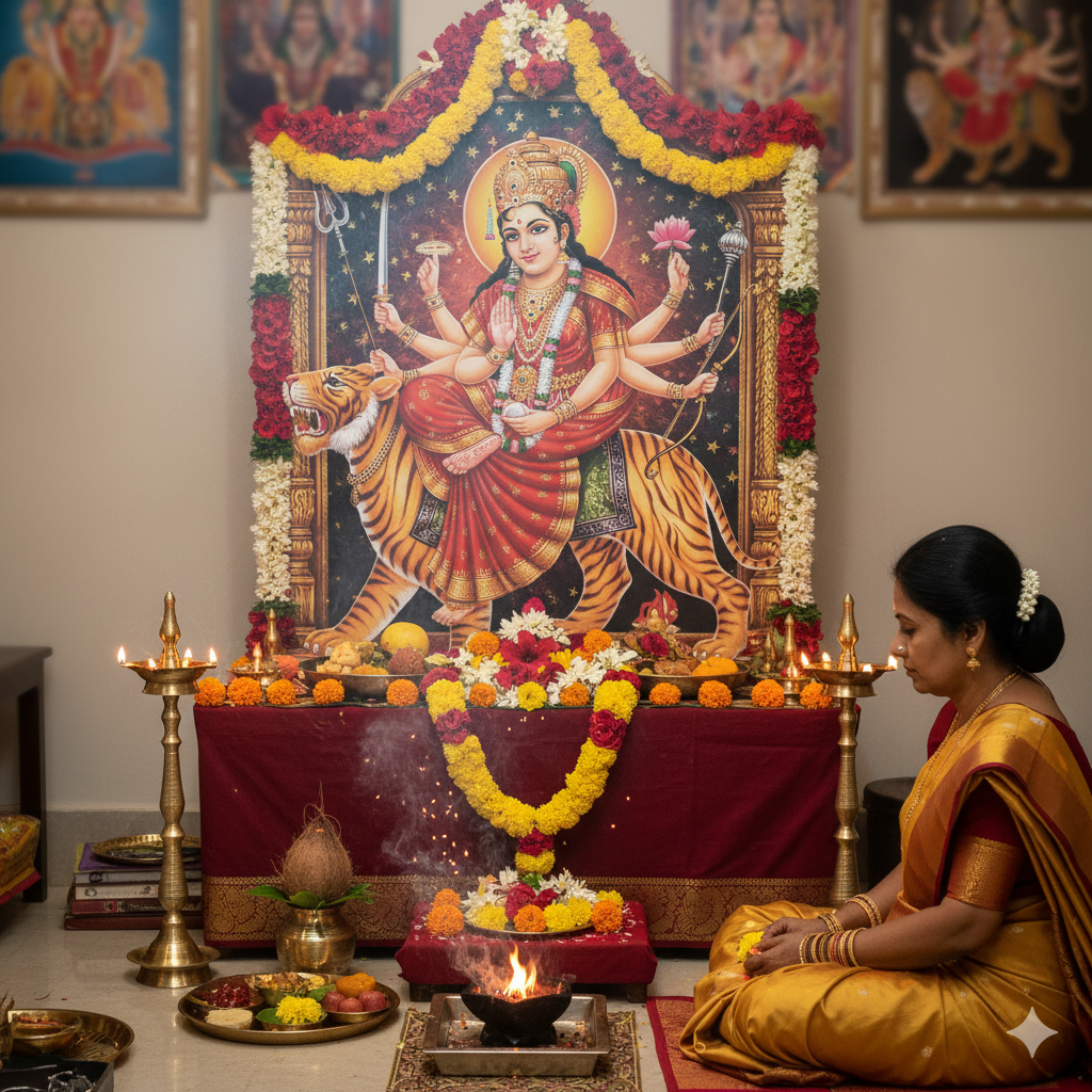 Dhurga Poojai